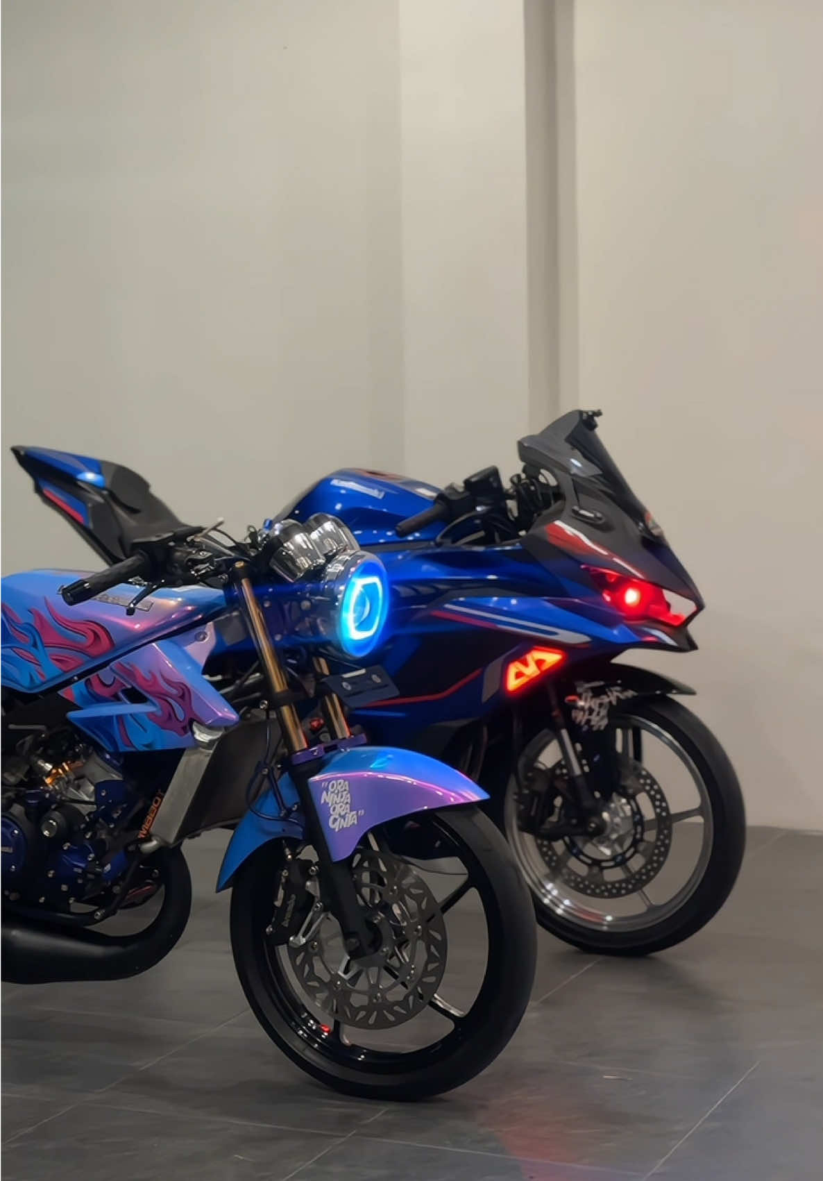 paket lengkap 🤙🏽 #ninjass #zx25r 