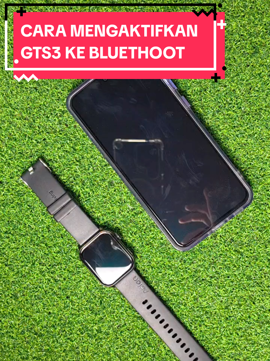 Jadi cara sinkronisasi jam Aolon GTS3 ke bluethoot seperti ini yaaa... simak !!! #aolonsmartwatch #jamtanganmurah #smartwatch #viraltiktok 