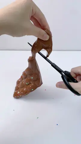 SQUISHY ASMR 🍫🍫 Dubai Chocolate #asmr #satisfying