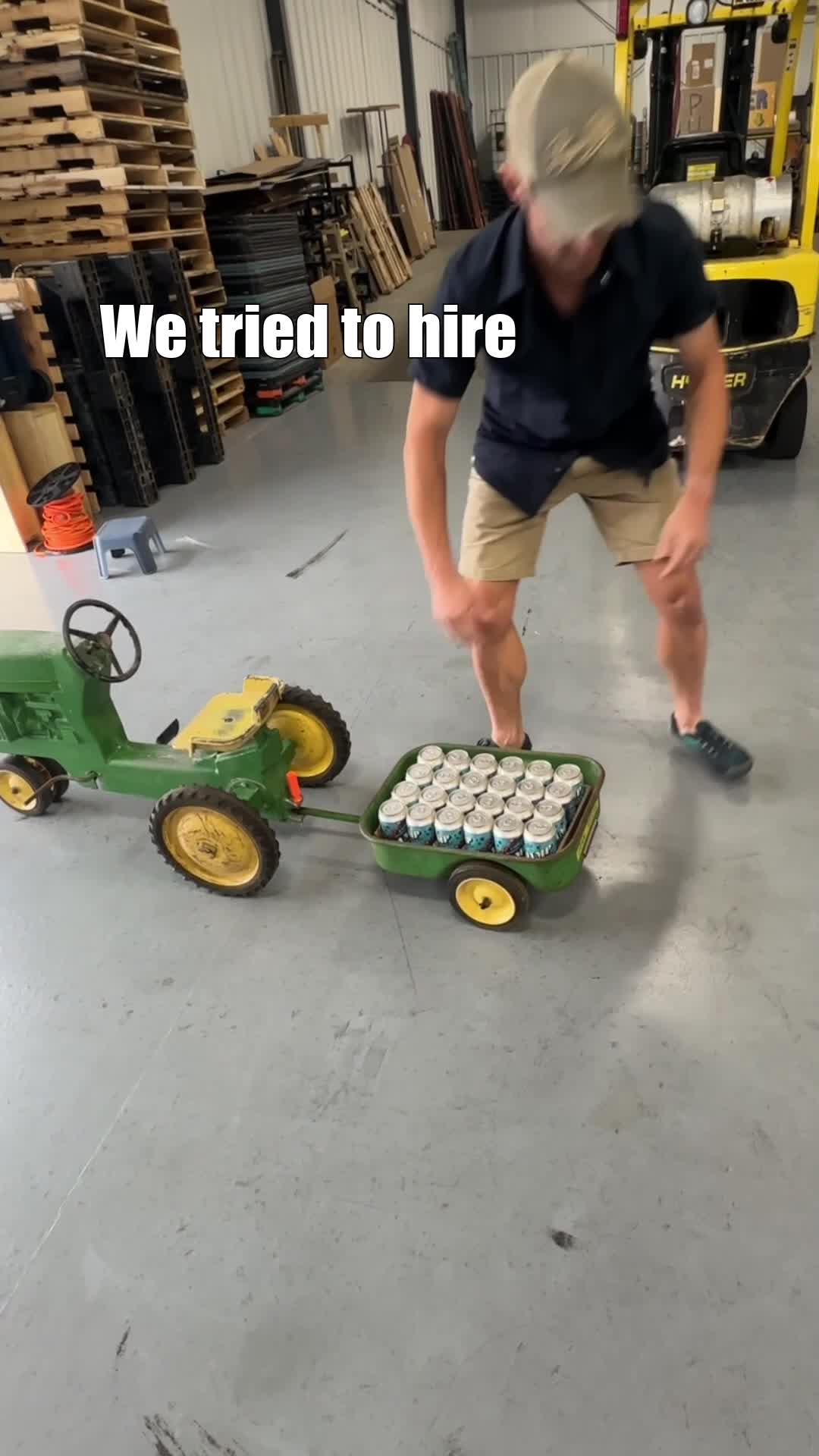 Not exactly what we had in mind when we asked management for a delivery truck. #craftbeer #brewery #brewerylife #michigan #hardwork