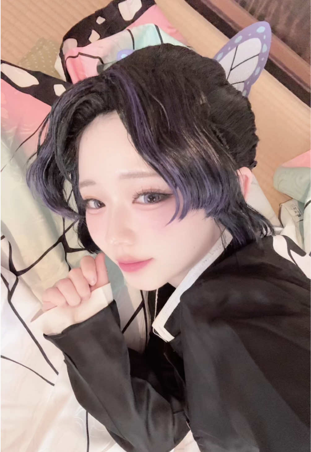 姉さんの羽織🦋 #鬼滅の刃コスプレ #胡蝶しのぶ #胡蝶しのぶコスプレ #鬼滅の刃 #kimetsunoyaiba #kimetsunoyaibacosplay #shinobukocho 