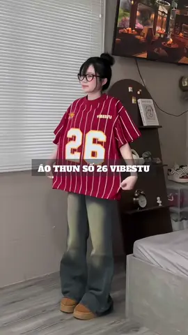 áo thun kẻ sọc VibeStu #fyp #tiktok #tiktokshop #outfit #vibestu 
