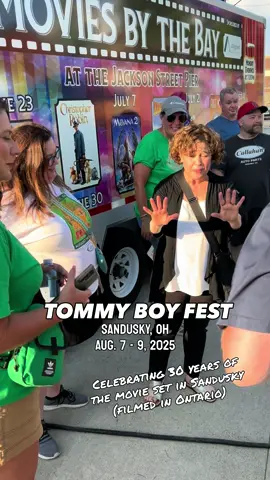 Holy Schnikies! Tommy Boy Fest Night 2 was awesome. We even got to see the prettiest gal in Sandusky, Julie Warner. Check the full event schedule of this first-ever fest at tommyboyfest.com  #tommyboy