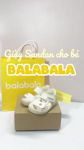 Mùa hè thì các bà nên chọn cho con những đôi Sandan để con đi cho thoáng nhé. Tui mới mua đôi này của @balabala SEA mà ưng quá đi luôn ý #balabalavietnam #balabalavn #giaytapdi 