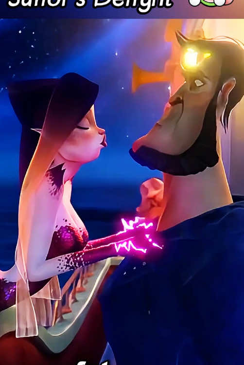 This mermaid had a very unique hunting method.#fyp #amime #cartoon #funnyvideos #movie #foryou #usa #tiktok 