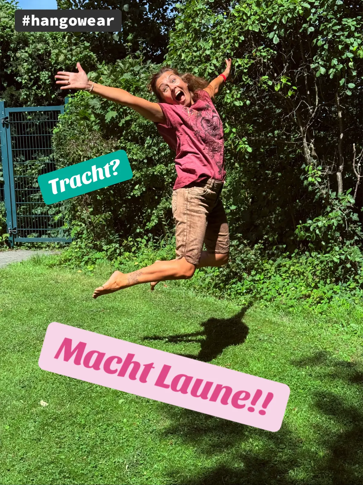 Werbung: Heute mal barfuß, mit Schwung und einer guten Portion Lebensfreude 🚀 - hangOwear trifft auf talkWOme-Style. Danke @hang.o.wear für die coolen Teile - so macht Urban-Tracht richtig Spaß 🤩❤️ @Hangowear #trachtenmalanders #hangowear #talkwome #rosaralphcamplife #ü60 #ü60style #urbanstyle #trachten #trachtenmode #trachtenliebe   #reels #explorepage  #viralreels #contentcreator #trendingreels #socialmedia #reelsoftheday  #newreel #discoverm #tiktok #foryoupage #fyp #foryou #viral #Love#funny #memes #followme #cute #fun #music #happy #fashion #follow #comedy #bestvideo #tiktok4fun #loveyoutiktok #thisis4u