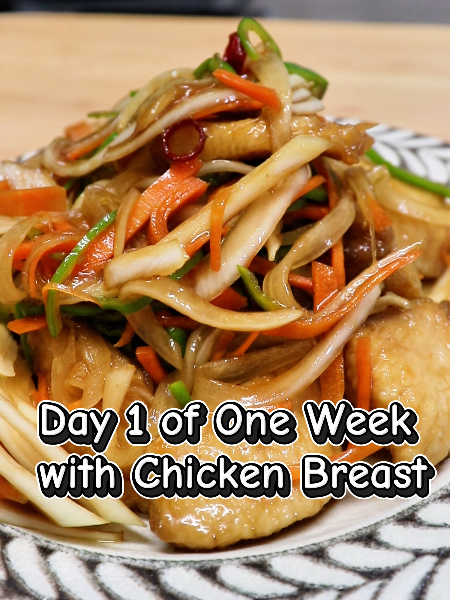 Sweet & Sour Nanban-zuke | Day 1 of One Week with Chicken Breast (Sweet & Sour Marinade)#cooking #food #japanesefood