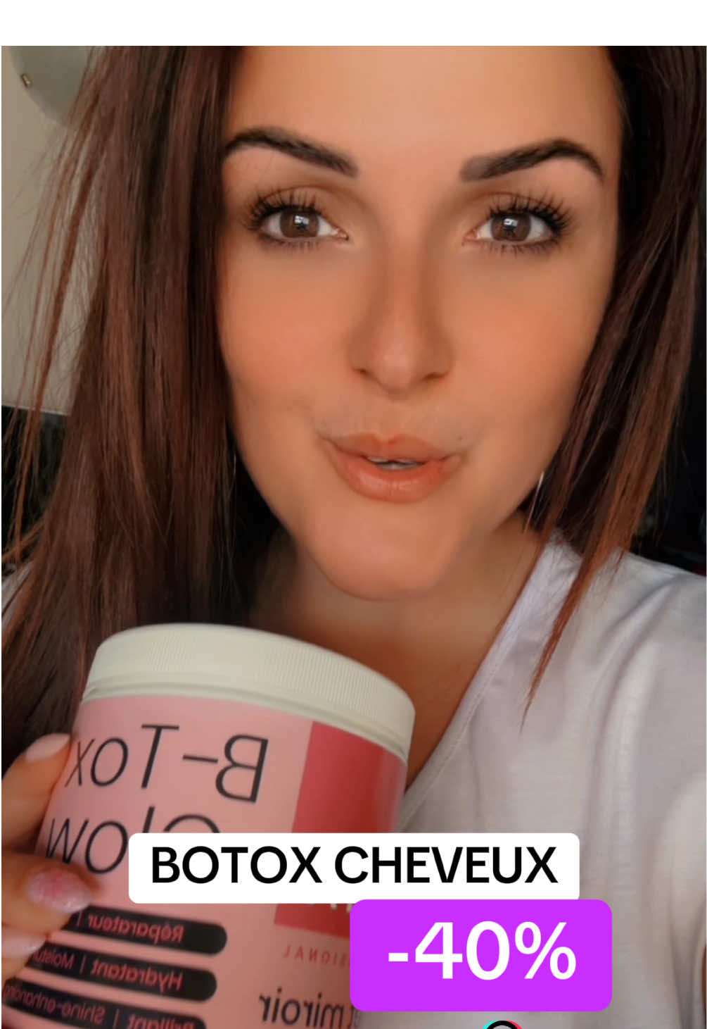 Le #botox cheveux c’est magique ! Retrouve des cheveul hydraté et d’une brillance… 🤩 dispo en #promo a moins 40%