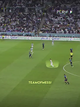 Messi’s crazy IQ moment in the WC2022 semifinal 🤯🐐 #fyp #football #messi 