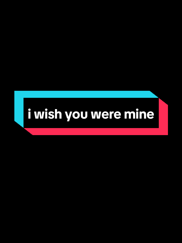 i wish you were mine. #iwishyouweremine #lovingcaliber 