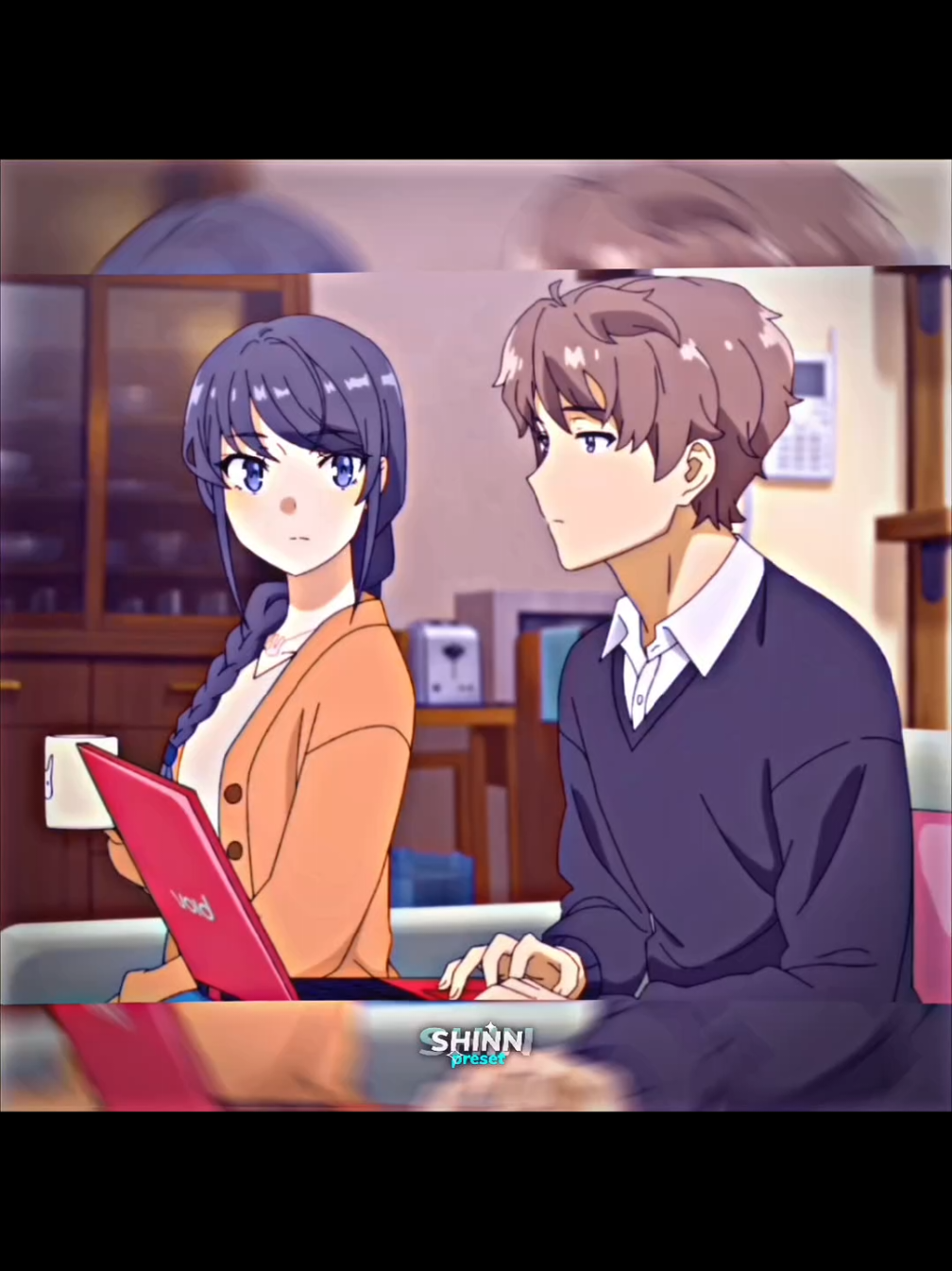 mai sakurajima🖤🖤 _ _ _ #presetam #bunnygirlsenpai #maisakurajima 