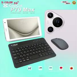 ‎📢 العرض محدود! ‎تابلت P70 Max 🔥 ✅ 5G سرعة تصفح خارقة ‎✅ شاشة 7 إنش مريحة للعين ‎✅ معالج ثماني النواة وأندرويد 13 ✅ 8GB رام + 512GB تخزين ‎✅ كاميرات 13MP أمامية وخلفية ‎✅ بطارية 5000 تدوم طول اليوم ‎🎁 هدايا: كيبورد + ماوس + ستاند + سماعة 🎁 ‎💰 السعر: 259 ريال شامل التوصيل 🚚 ‎📦 الدفع عند الاستلام | التوصيل مجاني لكل مدن المملكة ‎⚠️ الكمية محدودة ‎🔗 اطلب الآن: [https://damenkom-orders.com?id=841c62d2-ea42-4929-a105-b5ef471f3d2e] ‎📩 أو تواصل معنا في كومنت أو رسالة ⸻ 🔥 Limited Offer! Tablet P70 Max ✅ 5G Ultra-fast browsing ✅ 7” HD IPS Display ✅ Octa-core processor, Android 13 ✅ 8GB RAM + 512GB Storage ✅ 13MP Front & Rear Cameras ✅ 5000mAh Long-lasting battery 🎁 Free gifts: Keyboard + Mouse + Stand + Earphones 🎁 💰 Price: 259 SAR incl. delivery 🚚 📦 Cash on delivery | Free shipping across Saudi Arabia ⚠️ Limited stock! 🔗 Order now: [https://damenkom-orders.com?id=841c62d2-ea42-4929-a105-b5ef471f3d2e] 📩 Or contact us in a comment or message#تابلت #حميدان_التركي #يومي #قمر #creatorsearchinsights #السعودية #shopping 