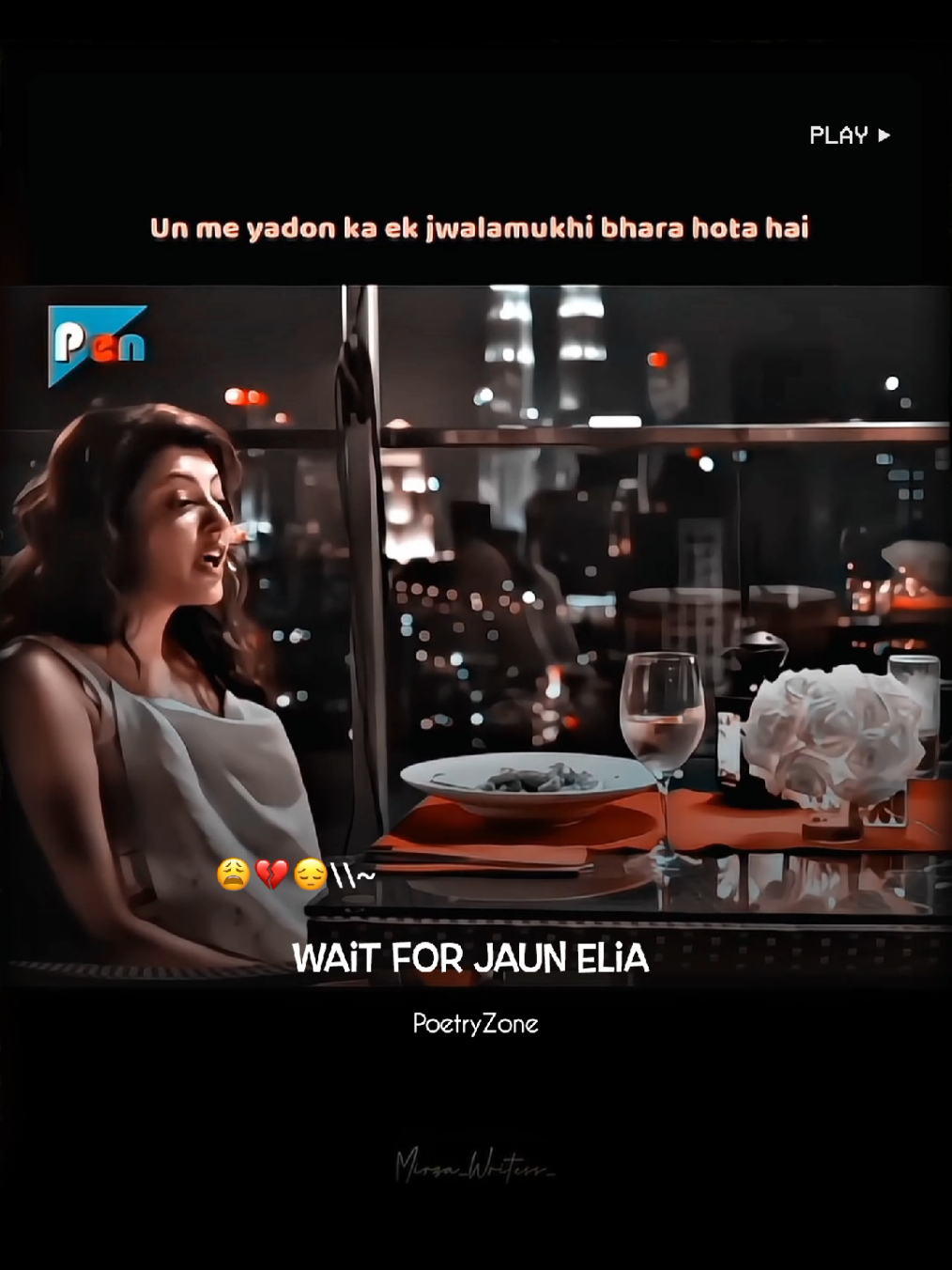 Kon Kon is Tarah ho gya ha ab💔🥺#poetry #jaunelia #viralvideo #fyp #goviral 