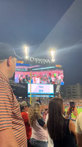 Lowkey my favorite part of every game  #baseball #detroittigers #detroit #comericapark 