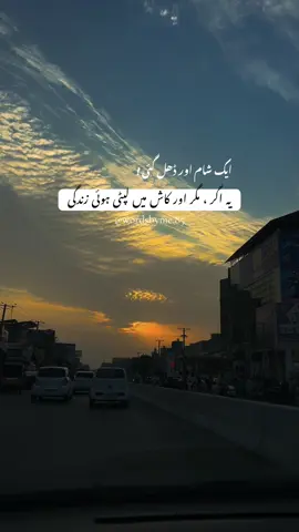CLOUDY SUNSET ✨ ایک اور شام ڈھل گںئ، ایک دن اور جی لیا۔ #sunset ##sunsetlover##goldenhour##evening##nature##aesthetic##photography##qoutes##poetry##foryou##foryou##viralvideo