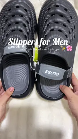 Slippers for men! ⬇️#fyp #slippers #slippersformen #slippersandals #trendingslippers #clossslippers 