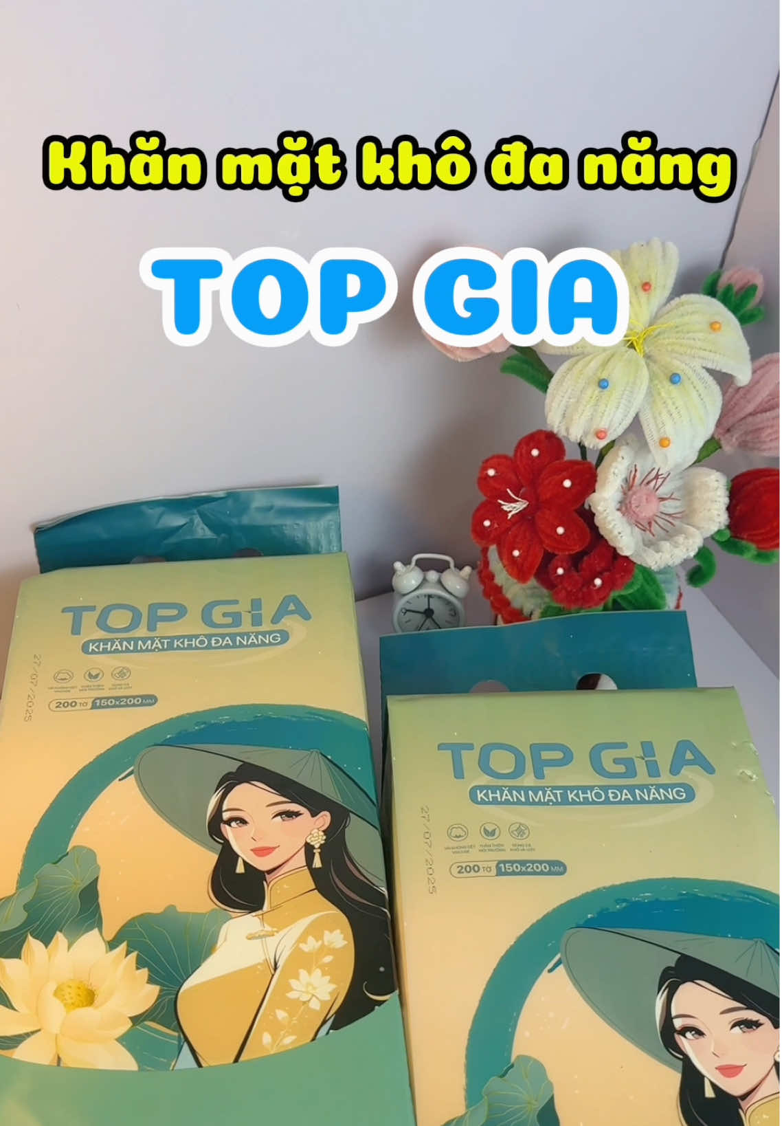 Tui mới biết cái khăn mặt khô đa năng như vậy lại có nhiều công dụng lắm í #khankhodanang #khankhodanangdung1lan #khanmatkhodanang #topgia #khankhotopgia 