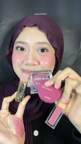 Siapaa yang lagi cari blush ungu mauve gini? semoga ini bisa jadi referensi kamu yahh #blushon #blushmauve #ungu 