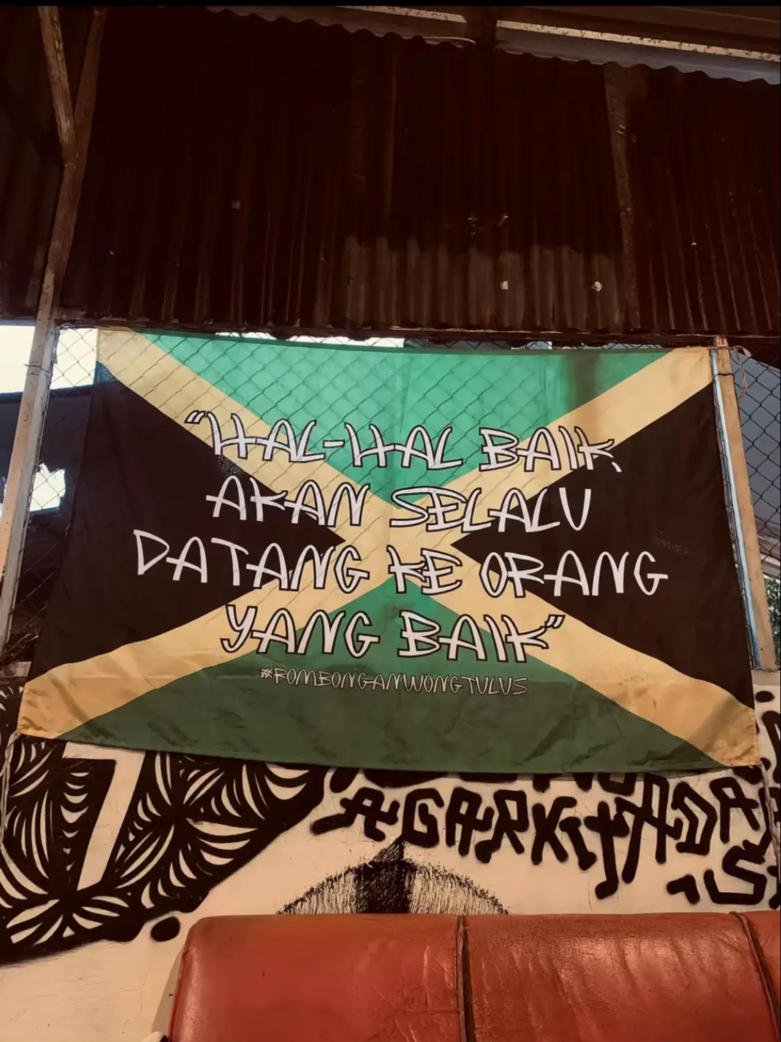 semoga bahagia menyertaimu #hondawin #rastaman #❤️💚💛 