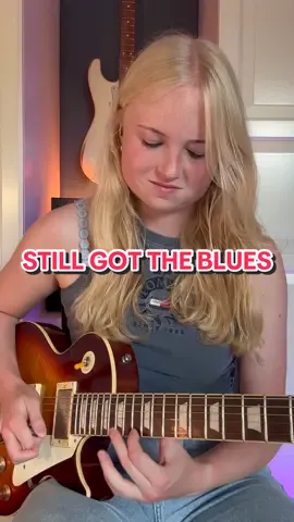 Still Got The Blues // Gary Moore 🎸: Kauffmann ‘59 SC #garymoore #stillgottheblues #guitartok #electricguitar #guitarcover #fyp 