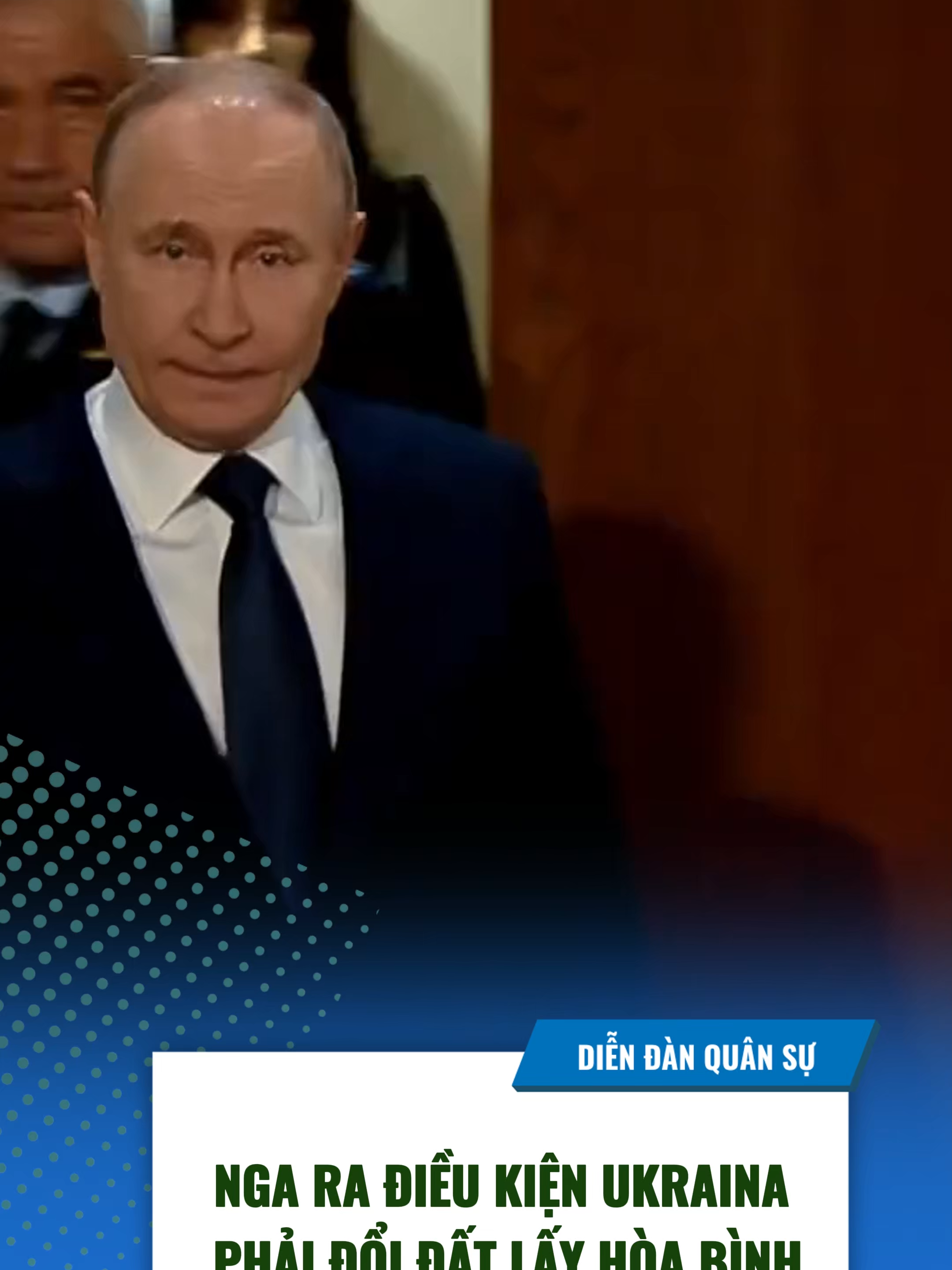 NGA RA ĐIỀU KIỆN UKRAINA PHẢI ĐỔI ĐẤT LẤY HÒA BÌNH #s8com #s8