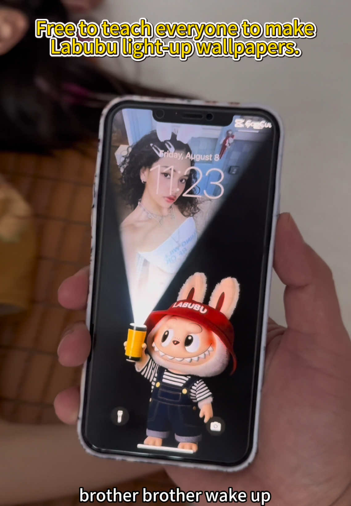 How to make labubu live wallpaper with your bwni photds ana set it as awialiaper lying oia tutorial.Labubu live wallpapetoor tutorial#capcutforus #capcut #capcutpioneer#labubuwallpaper#livewa Ipaper #CapCut#labubu
