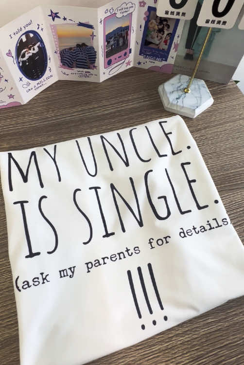 Single, stylish, and uncle-ing like a pro 😎 #baby #toddlersoftiktok #toddler #shirt #dadsoftiktok #MomsofTikTok #babyclothes #babyoutfit #babycute #funny #trending #viralbaby