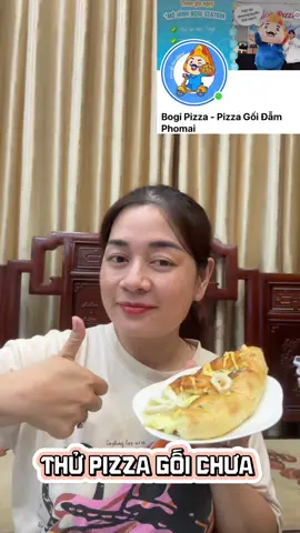 Mê pizza gối Bogi - mê vị sầu riêng nè #bogipizza #pizzagoi #damphomai 