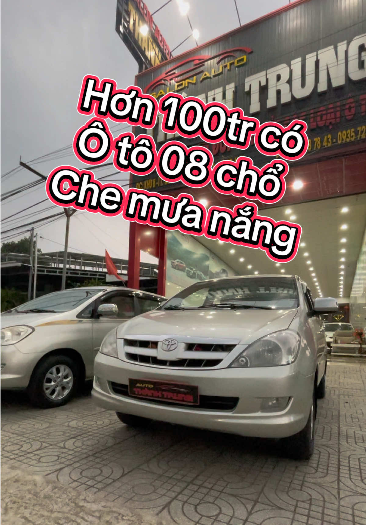 Bộ đôi innova 2.0G chỉ hơn 100tr l. Xe tốt siêu bền #toyota #innova #otothanhtrung 