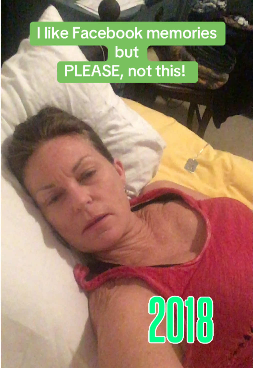 Sometimes the memory throwbacks are NOT WELCOMED!   Lyme Disease…here’s to sharing the bad & the ugly side of life with Lyme.   #lyme #lymedisease #lymewarrior #chronicillness #sick #tired #weak #memory #throwback 