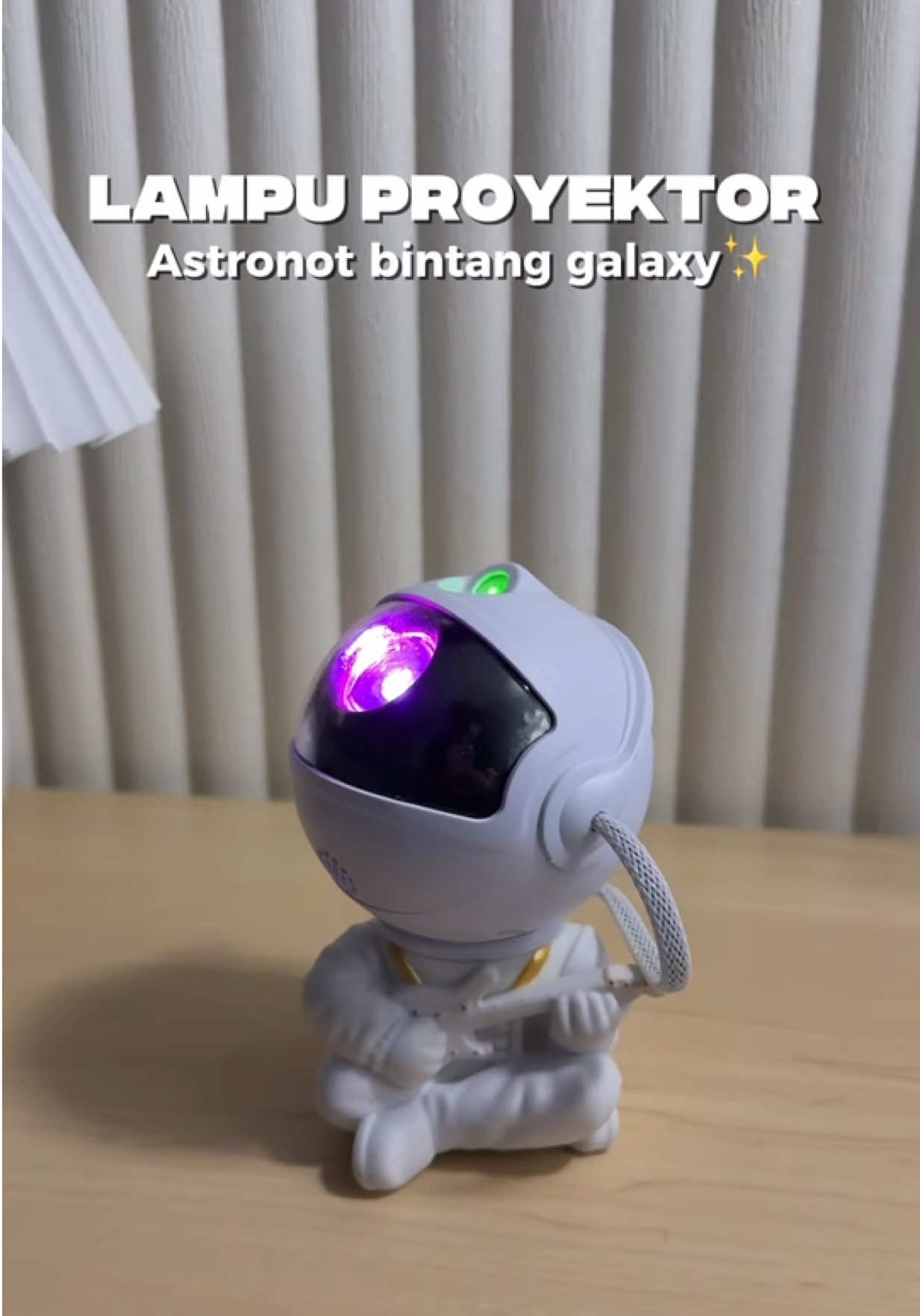 Kecil kecil cabe rawit nih🥹✨ #lampuastronout #lampuproyektorgalaxy #fypp #lampuastronotgalaxy #proyektormini 