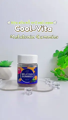 Kẻo dẻo melatonin hỗ trợ giấc ngủ ngon #vivina000 #coolvita #coôlvitacollagen #coolvitakeodeo 