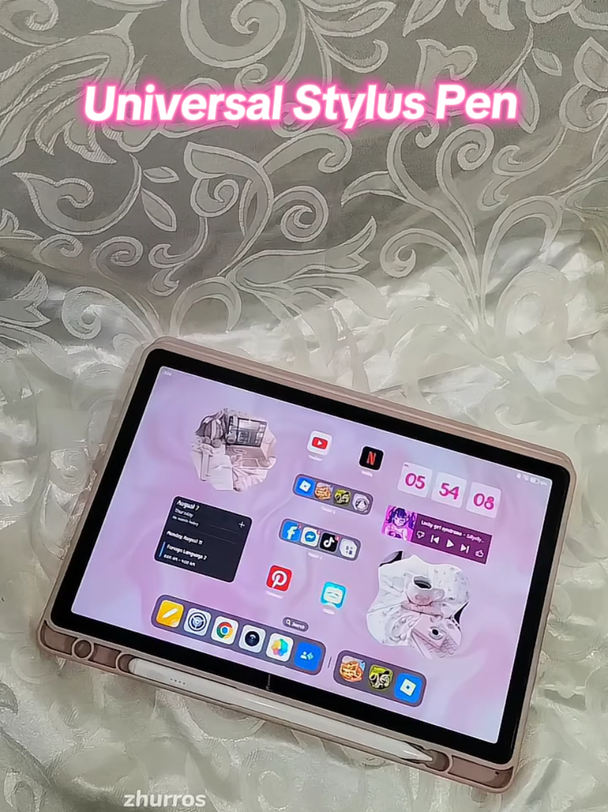 this one pen works on ALL my devices ✍🏻 #universalstyluspen #styluspen #honorpadx8a #huawei #redmi #apple #fyp 