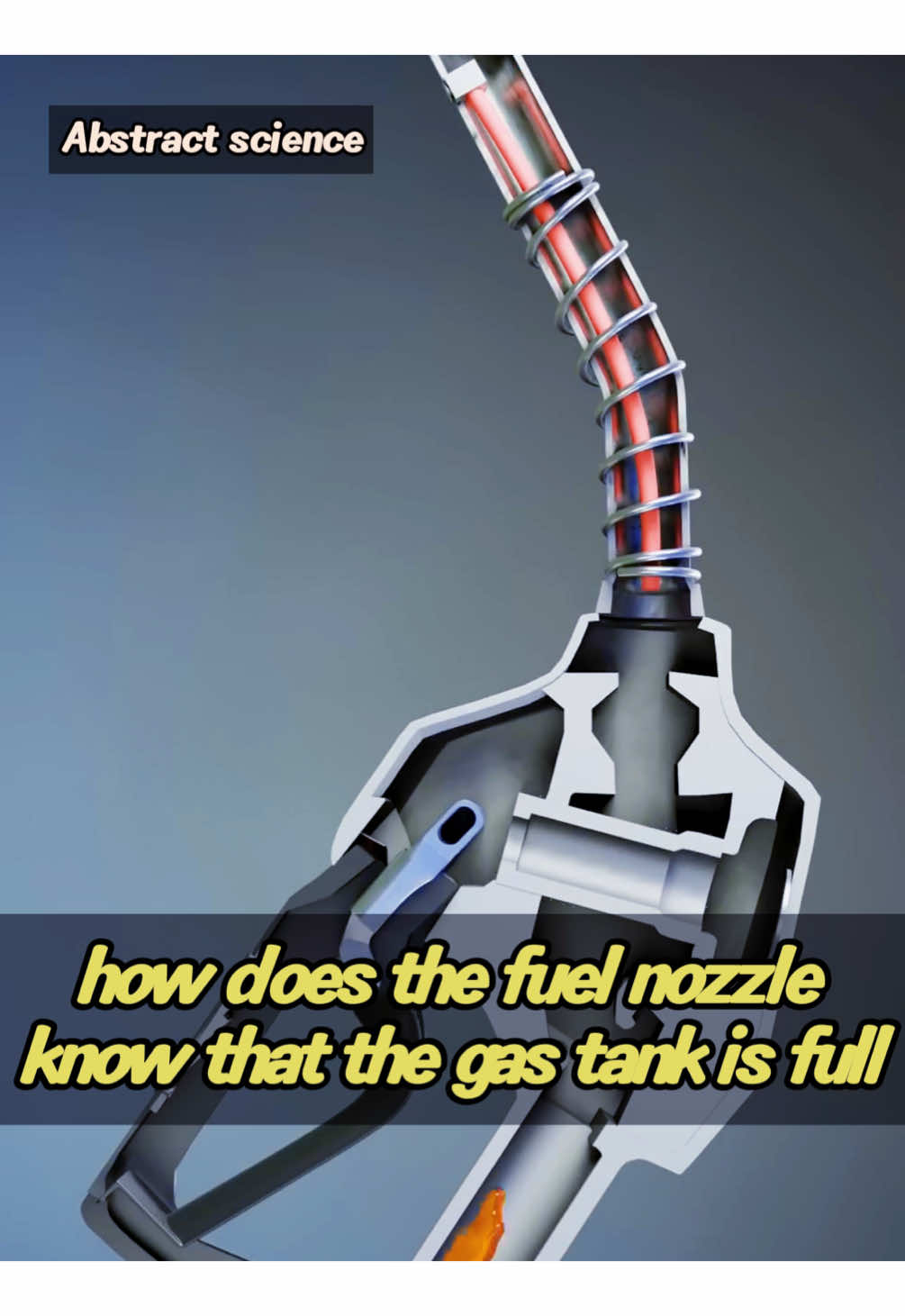 how does the fuel nozzle know that gas tank is full #science #usa🇺🇸 #usa_tiktok 