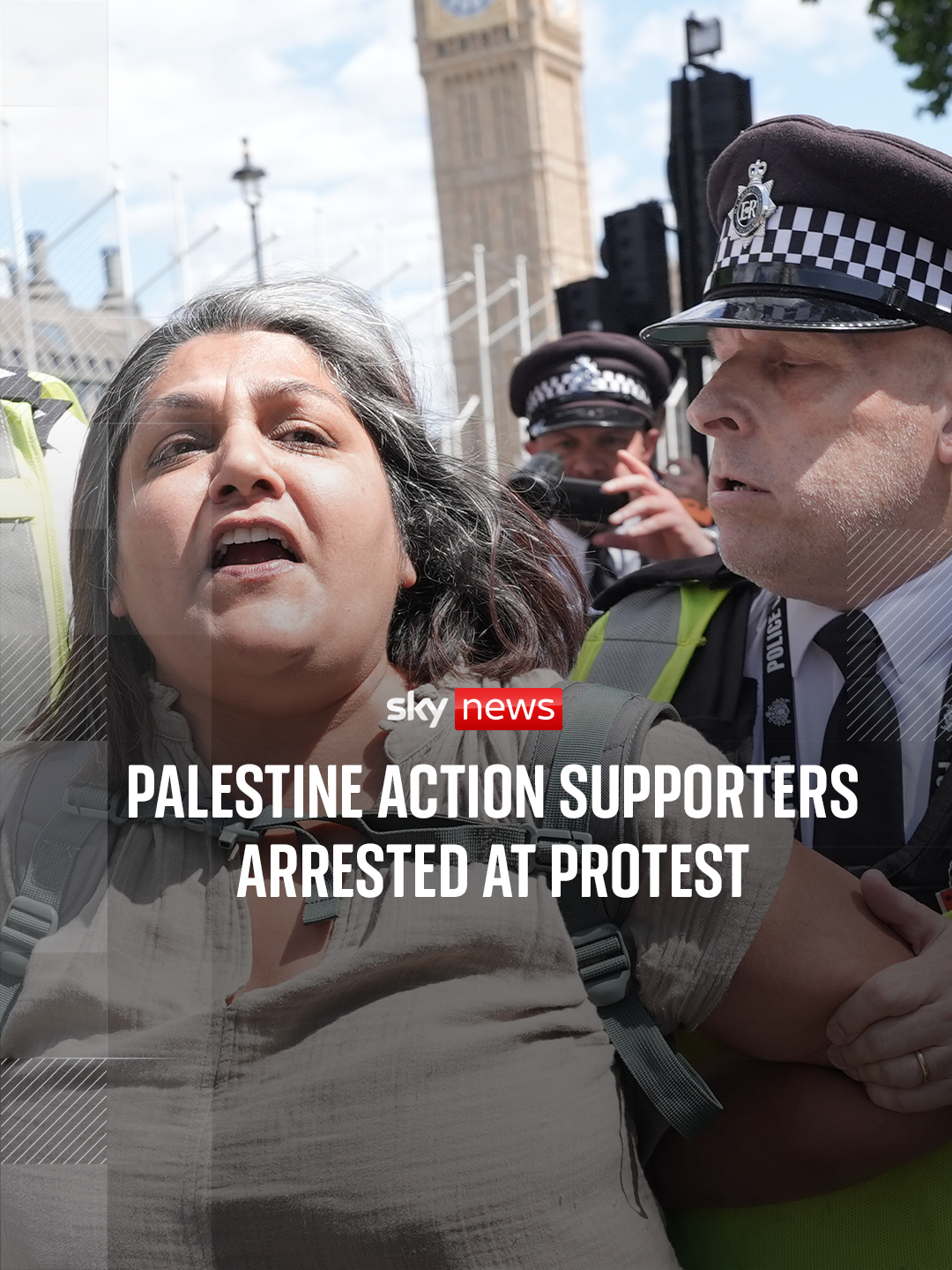 Police have made arrests in central London after a 