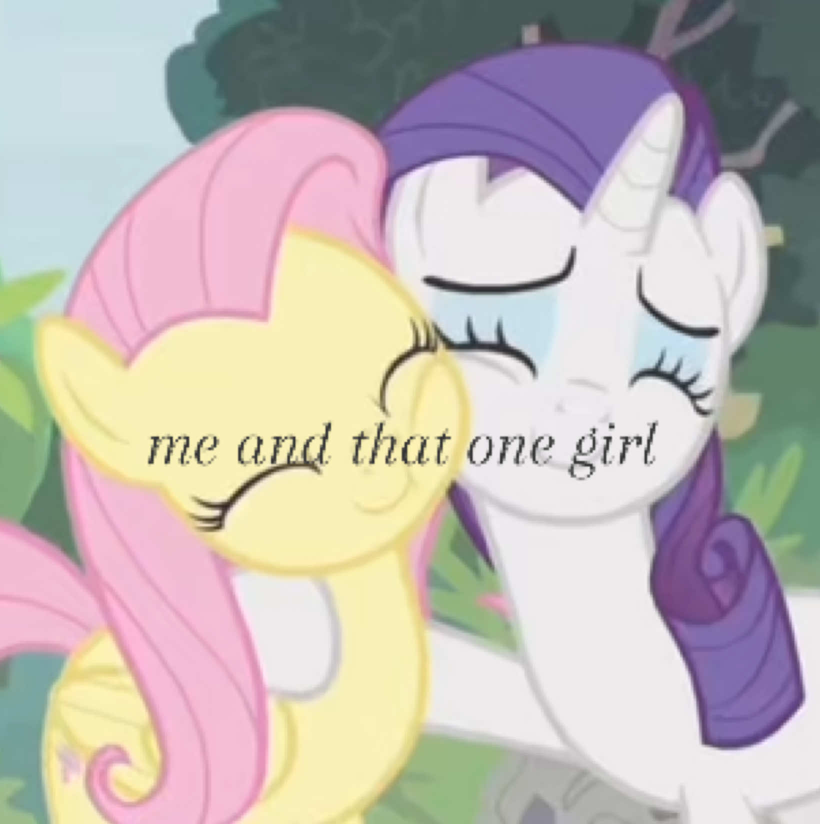 #fyp #relatable #mylittlepony #mlp #fluttershy #rarity 