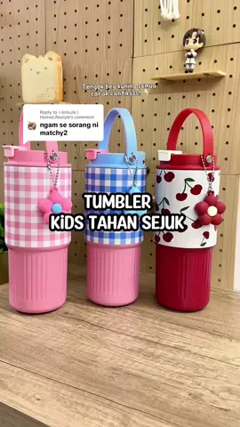 Replying to @⌕𝑨nisJie | HomeLifestyle     Kena beli sorang satu baru tk berebut. Harga pun tk mahal 😍     #tumblergirl #tumblerkids #tumblercomel #tumblertahansejukdanpanas #fypシ゚viral #tiktokshop 