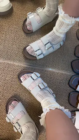 Dép 2 quai - Bản da lộn #dép #sandal #xuhuong 