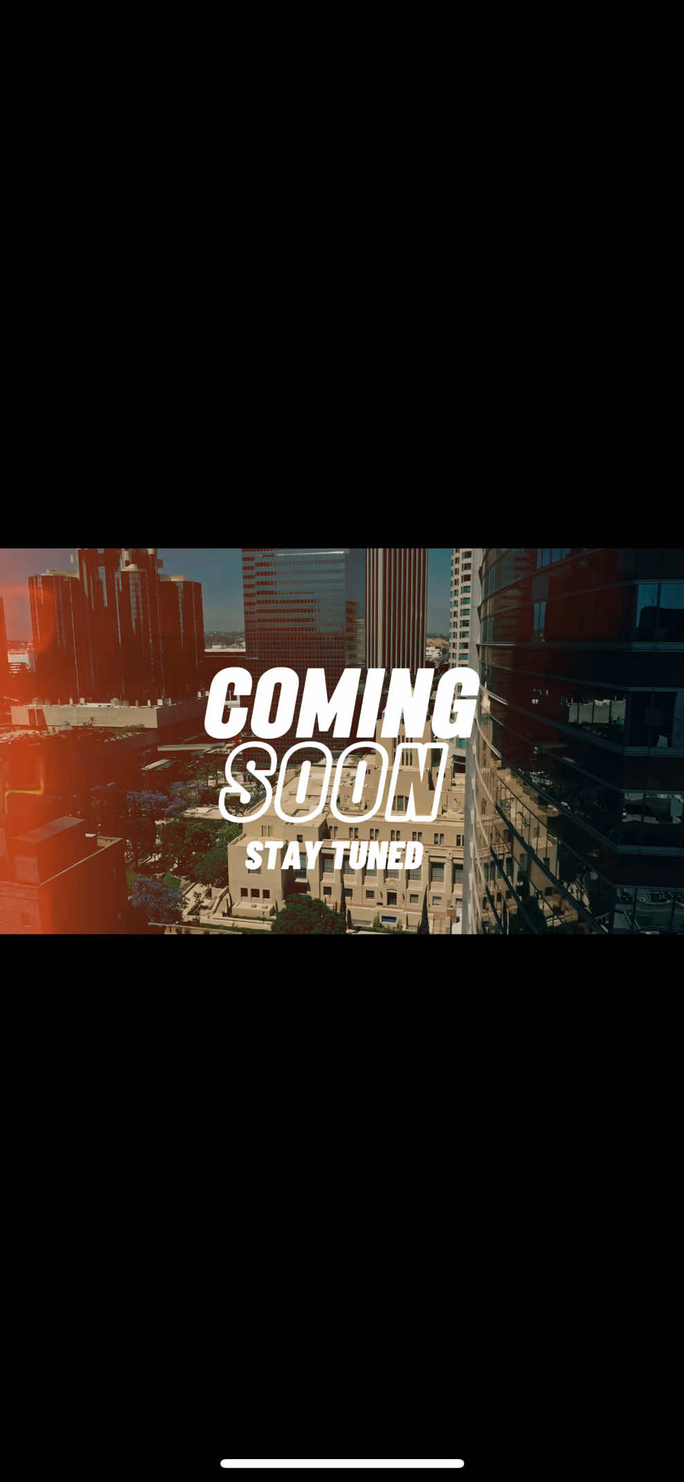COMING SOON TRAILER LANDSCAPE TEMPLATE✨-Just click 