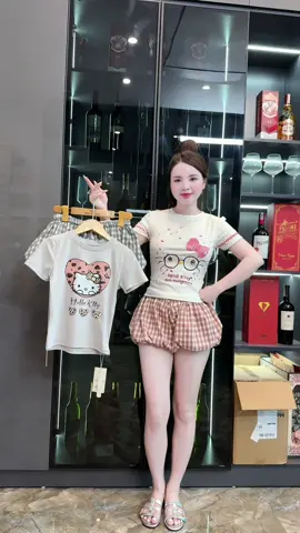 Set xinh cute phô mai que đây ạ #thoitrangnu #xuhuong 