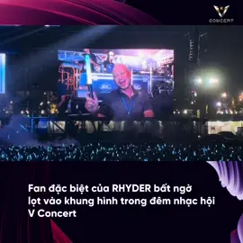 Fan đặc biệt MC Long Vũ lọt vào khung hình với RHYDER trong V Concert - Rạng rỡ Việt Nam #vtvshows #xemthemtrenvtvshows #hesinhthaikenhvtvshows #tiktokgiaitri #LearnOnTikTok #vtv #vconcert #vtv 
