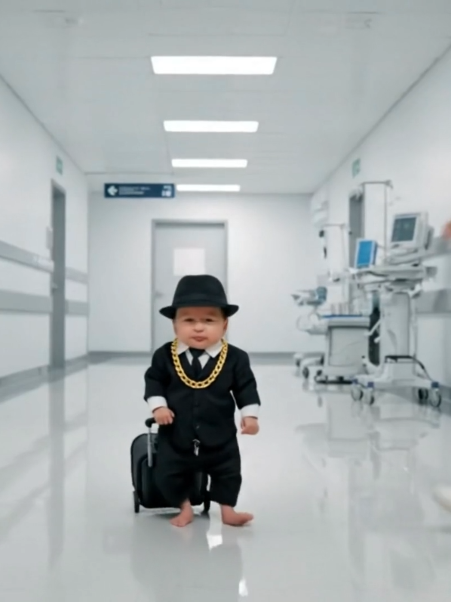 Ai Baby Trend | Pushpa Aap Aesy nahi jaa skty? #cutebaby #fyp #aivideo #aibabytrend #aibabyviral #babytending #viral #veo3