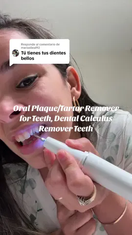 Respuesta a @marisolleal92 Oral Plaque/Tartar Remover for Teeth, Dental Calculus Remover Teeth #oralplaquetarterremover #oralplaqueremover #calculusremoval #dentalteethcleaner #toktokshop 