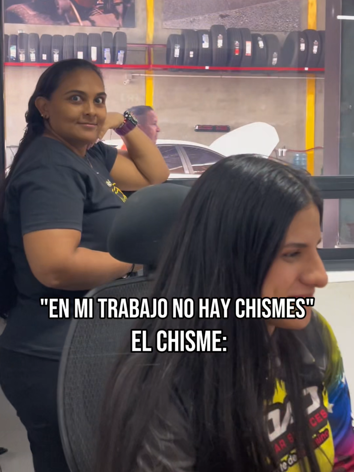 Eso jamás 🤣 aquí no nos gusta eso. #humor #roadcarservices #venezuela #chisme 