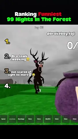 Ranking funniest 99 night in forest 