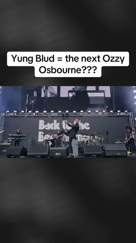 Is Yung Blud the next Ozzy? #yungblud #music #rockmusic #ozzyosbourne 