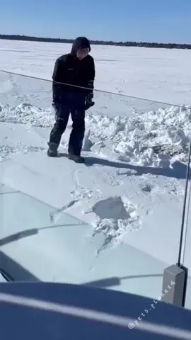 Snow removal,Interesting ice #satisfying #ice 