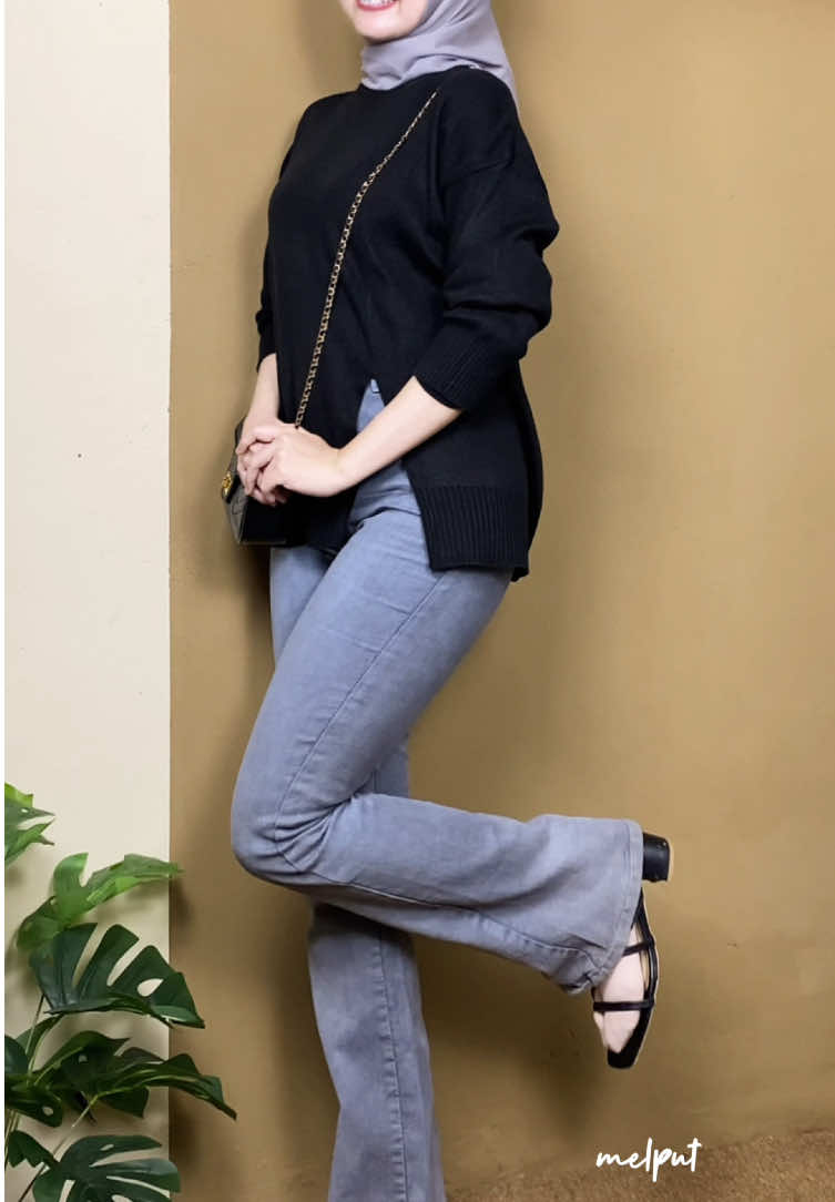 #jeanscutbray #knit #atasanwanita #fypシ 