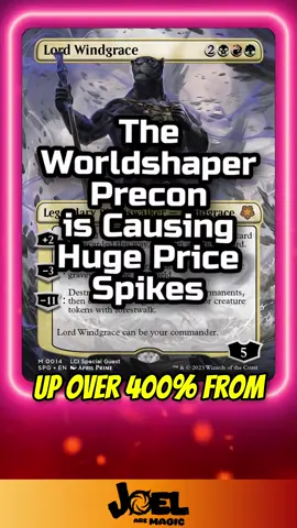 the EOE lands/graveyard precon is SENDING some card prices #magicthegathering #commander #mtgaddicts #mtgtiktok #mtgcommunity #mtgcommander
