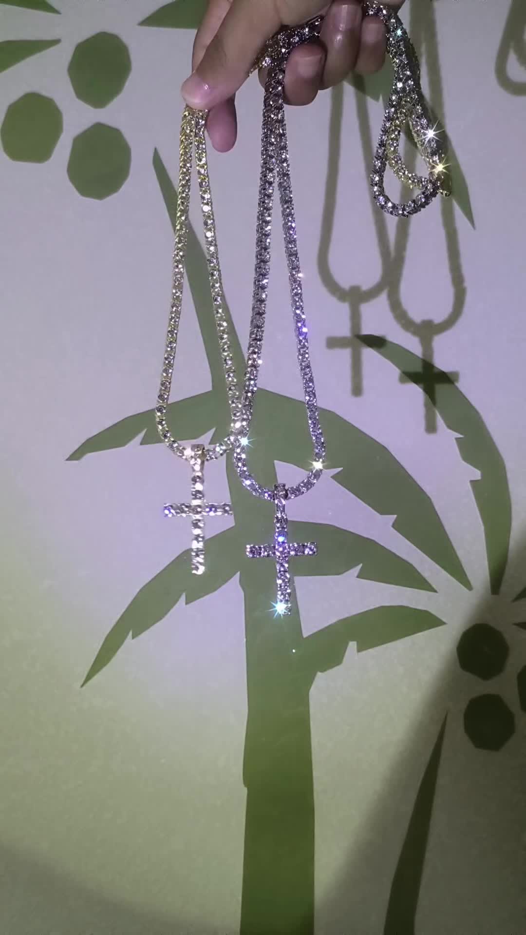 Cross Necklace for Men & Women, 2025 Trendy Iced Out Charm Necklace, #necklace#tiktok #necklace #necklaces #crossnecklace #customnecklace #jewelryaddict #menjewelry #mensnecklace #pendantnecklace #diamondnecklace #chainnecklace